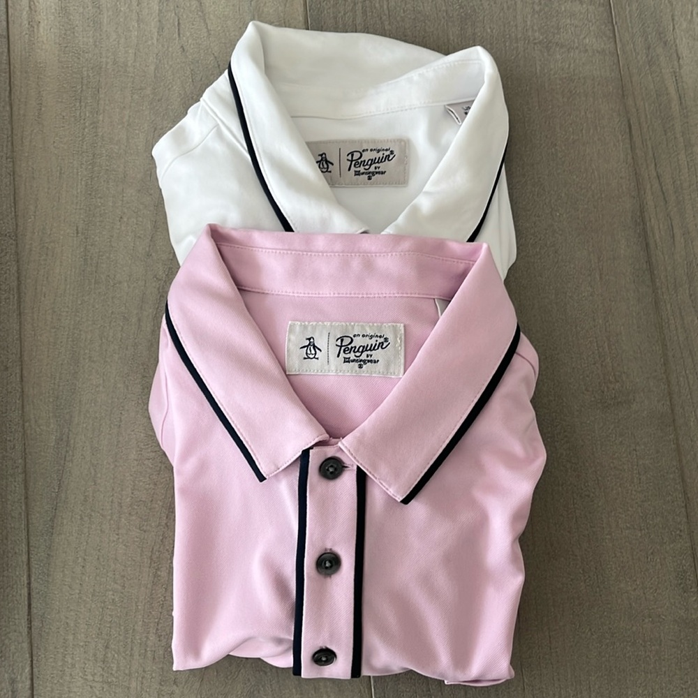 Penguin golf shirts - Picture 1 of 2